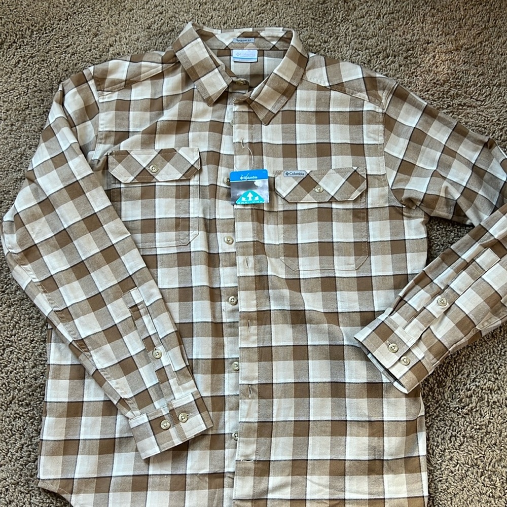 NWT Columbia Omni-wick Flannel